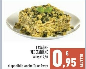 Conad Lasagne Vegetariane offerta