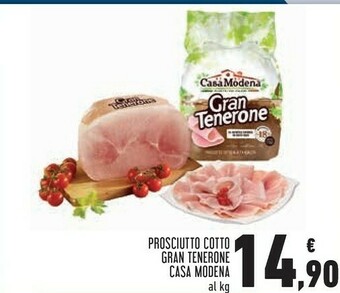 Conad Casa Modena Gran Tenerone Prosciutto Cotto offerta