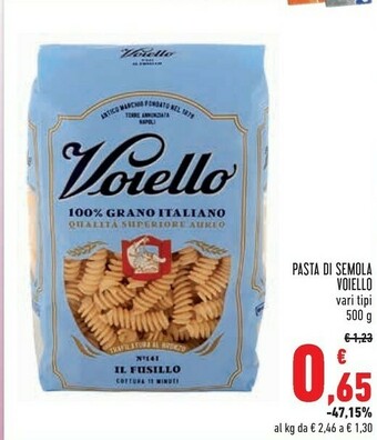 Conad Voiello Pasta Di Semola offerta