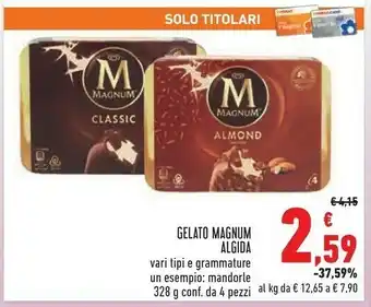Conad Magnum - Almond Mandorle 328 G(ml) offerta