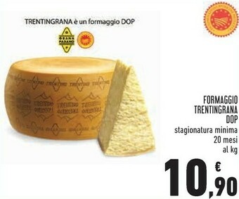 Conad Trentingrana Formaggio DOP offerta