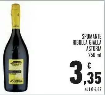Conad Astoria Spumante Ribolla Gialla 750 Ml offerta