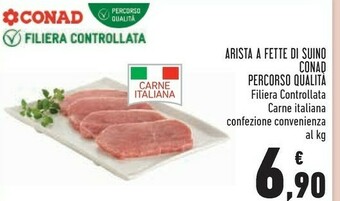 Conad Conad Arista A Fette Di Suino Percorso Qualita offerta