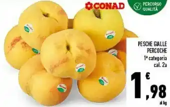 Conad Pesche Gialla Percoche offerta