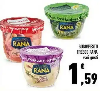 Conad Rana Sugo/ Pesto Fresco offerta