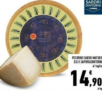 Conad Pecorino Sardo Maturo Dop offerta