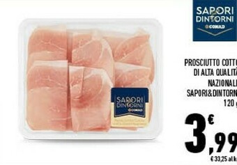 Conad Prosciutto Cotto Di Alta Qualita offerta