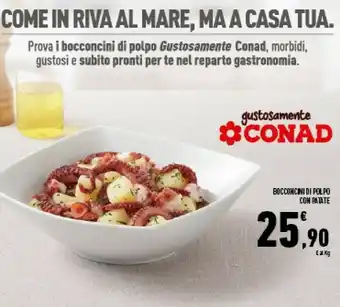 Conad Conad Bocconcini Di Polpo Con Patate offerta