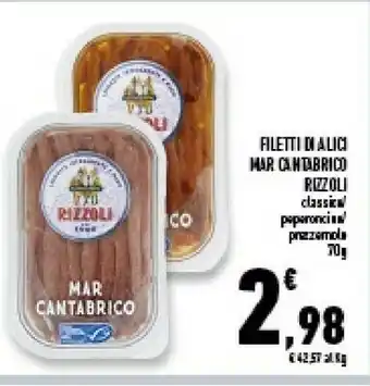 Rizzoli Filetti Di Alici Mar Cantabrico
