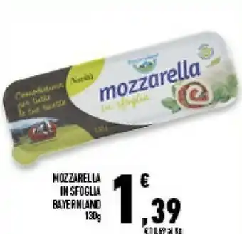 Conad Bayernland Mozzarella In Sfoglia offerta