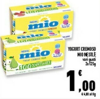 Nestlè Mio Yogurt Cremoso Pera 250 G(ml)