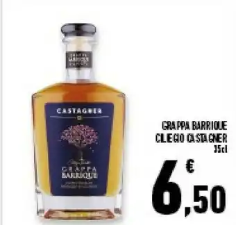 Conad Grappa Barriole Ciliegio Castagner offerta