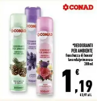 Conad Conad - Deodoranti Per Ambiente offerta