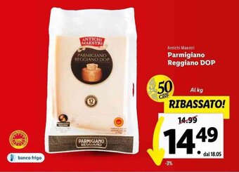 Lidl Antichi Maestri Parmigiano Reggiano DOP offerta