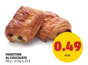 PENNY FAGOTTINO AL CIOCCOLATO 80 g offerta