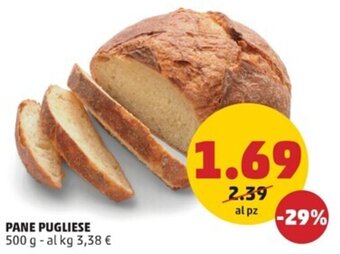 PENNY PANE PUGLIESE 500 g offerta
