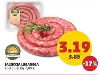 SALSICCIA LUGANEGA 450 g