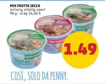 PENNY MIX FRUTTA SECCA 90 g offerta
