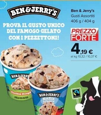 Carrefour Market Ben & jerry's gusti assortiti offerta
