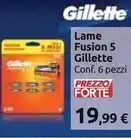 Carrefour Market Gillette lame fusion 5 offerta