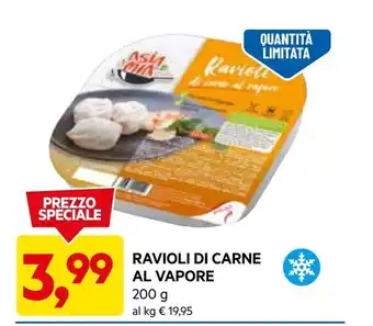 Asia mia ravioli di carne al vapore