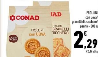 Conad Margherita Conad frollini offerta