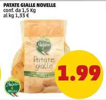 PENNY PATATE GIALLE NOVELLE conf. da 1,5 Kg offerta