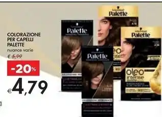 Bennet Palette colorazione per capelli offerta