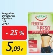 Equilibra integratore perdita peso