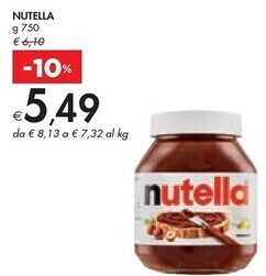 Bennet Nutella offerta