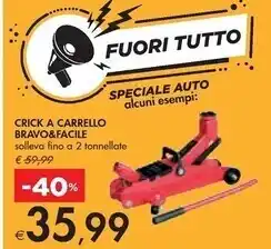 Bennet Bravo & facile crick a carrello offerta