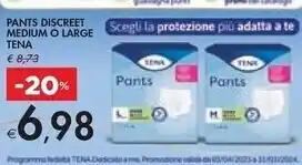 Bennet Tena pants discreet medium o large offerta