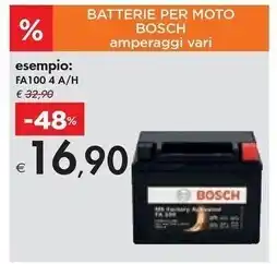 Bennet Bosch fa100 4 a/h offerta