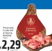 Paghi Poco Renzini prosciutto crudo igp di norcia offerta