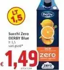 Paghi Poco Derby succhi zero blue offerta
