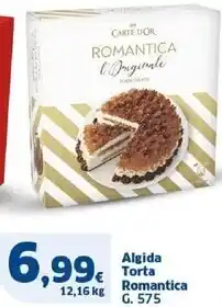Sigma Algida torta romantica offerta