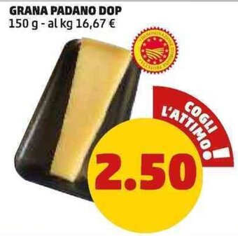PENNY GRANA PADANO DOP 150 g offerta