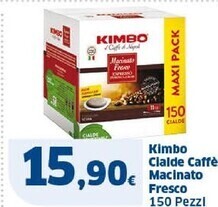 Sigma Kimbo cialde caffè macinato fresco offerta