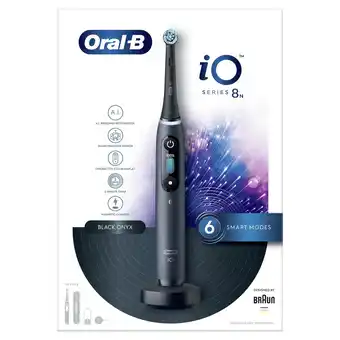Unieuro Oral-b io - 8n - spazzolino elettrico nero di braun offerta