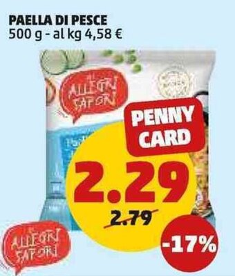 PENNY PAELLA DI PESCE 500 g offerta