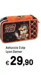 Lyon gamer - astuccio 3 zip lyon gamer
