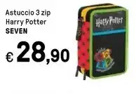 Iper La Grande Seven astuccio 3 zip harry potter offerta