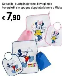Iper La Grande Set asilo busta in cotone offerta