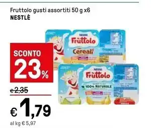 Iper La Grande Nestlè fruttolo offerta