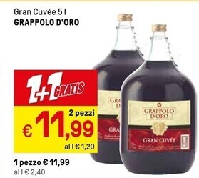 Iper La Grande Grappolo d'oro gran cuvée offerta