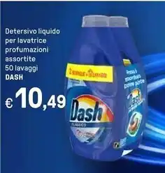 Iper La Grande Dash detersivo liquido per lavatrice profumazioni assortite 50 lavaggi offerta