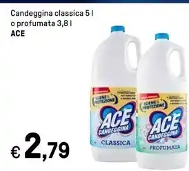 Iper La Grande Ace candeggina classica o profumata offerta