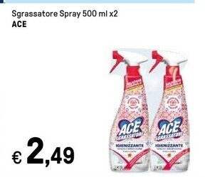 Iper La Grande Ace sgrassatore spray offerta