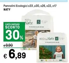 Iper La Grande Naty - pannolini ecologici offerta