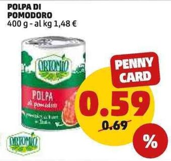 PENNY POLPA DI POMODORO 400 g offerta